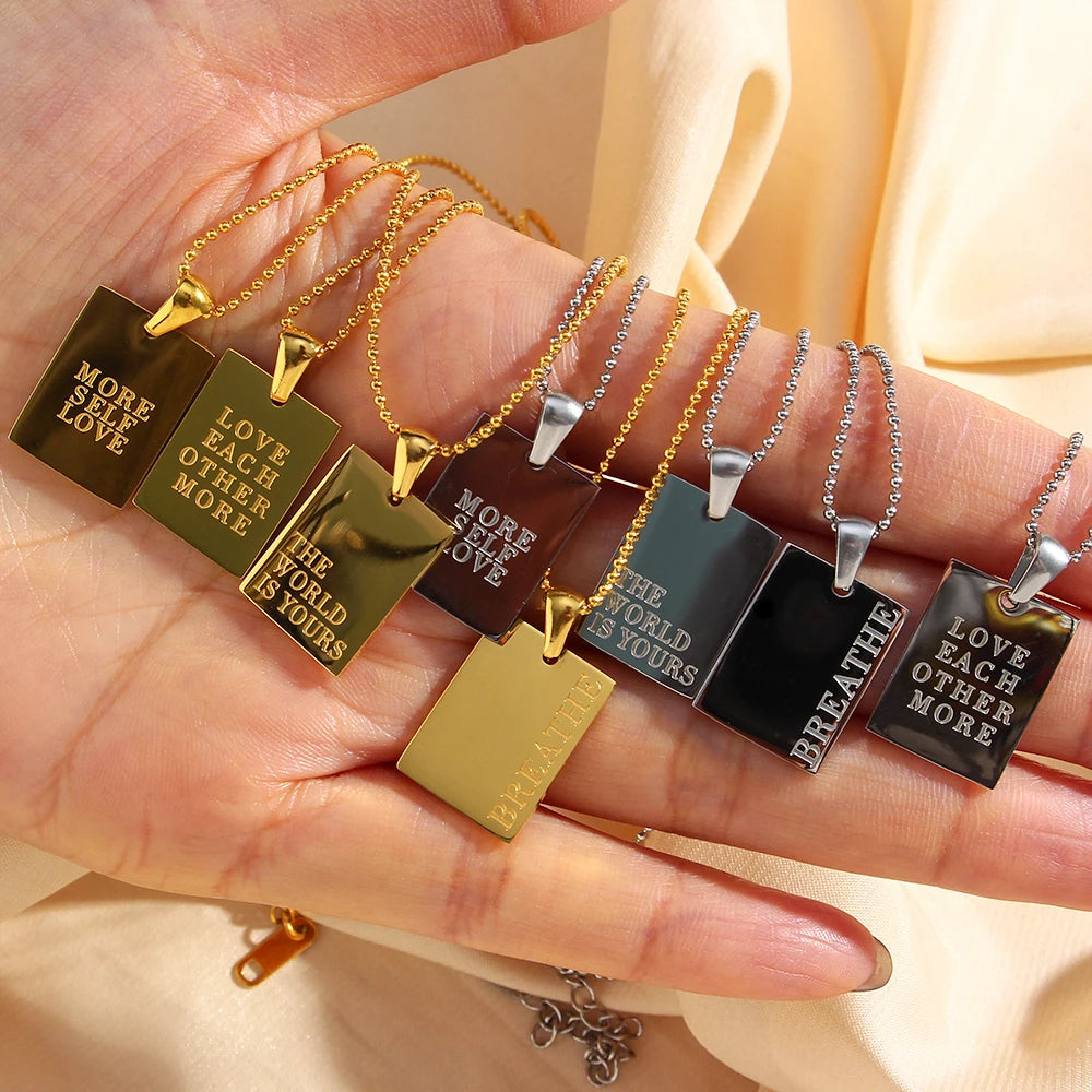 The World Is Yours Necklace