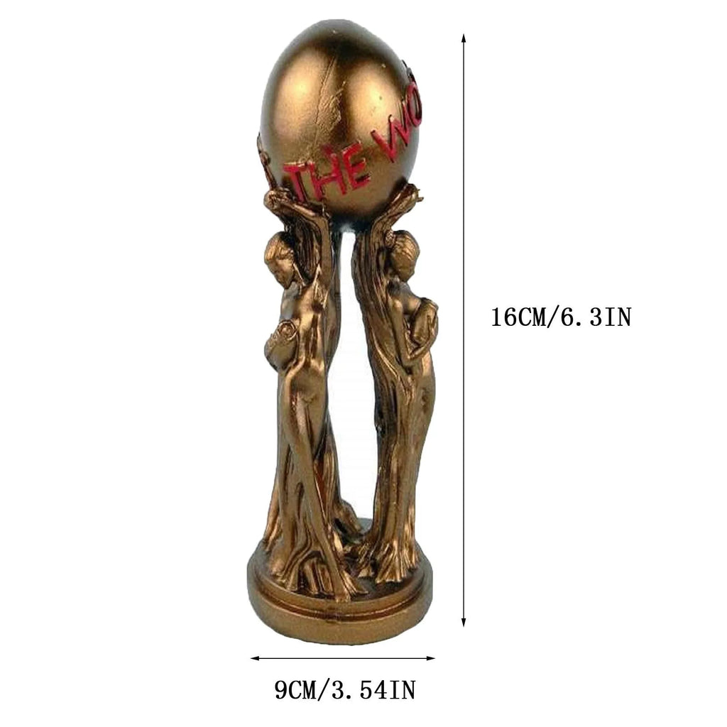 The World Is Yours Statue