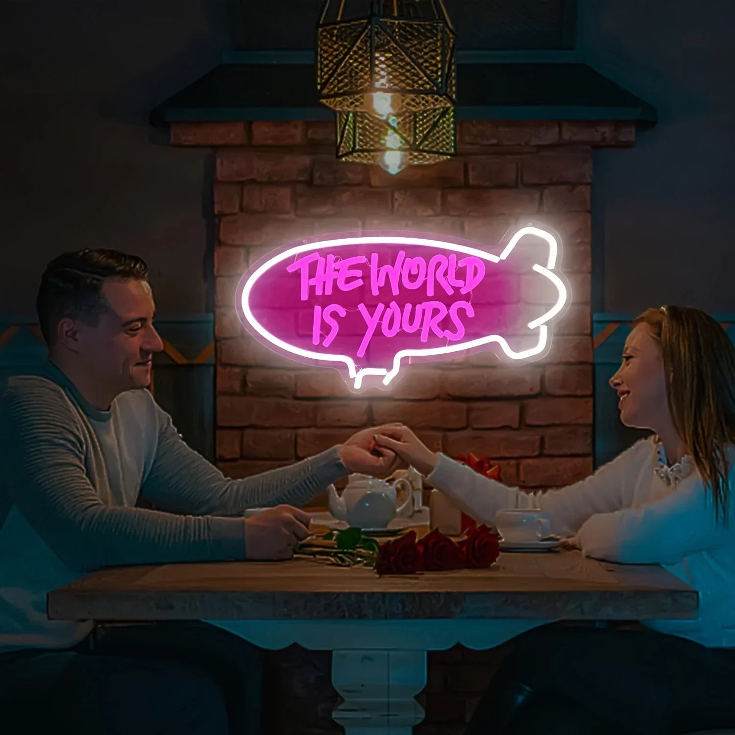 The World is Yours Neon Sign