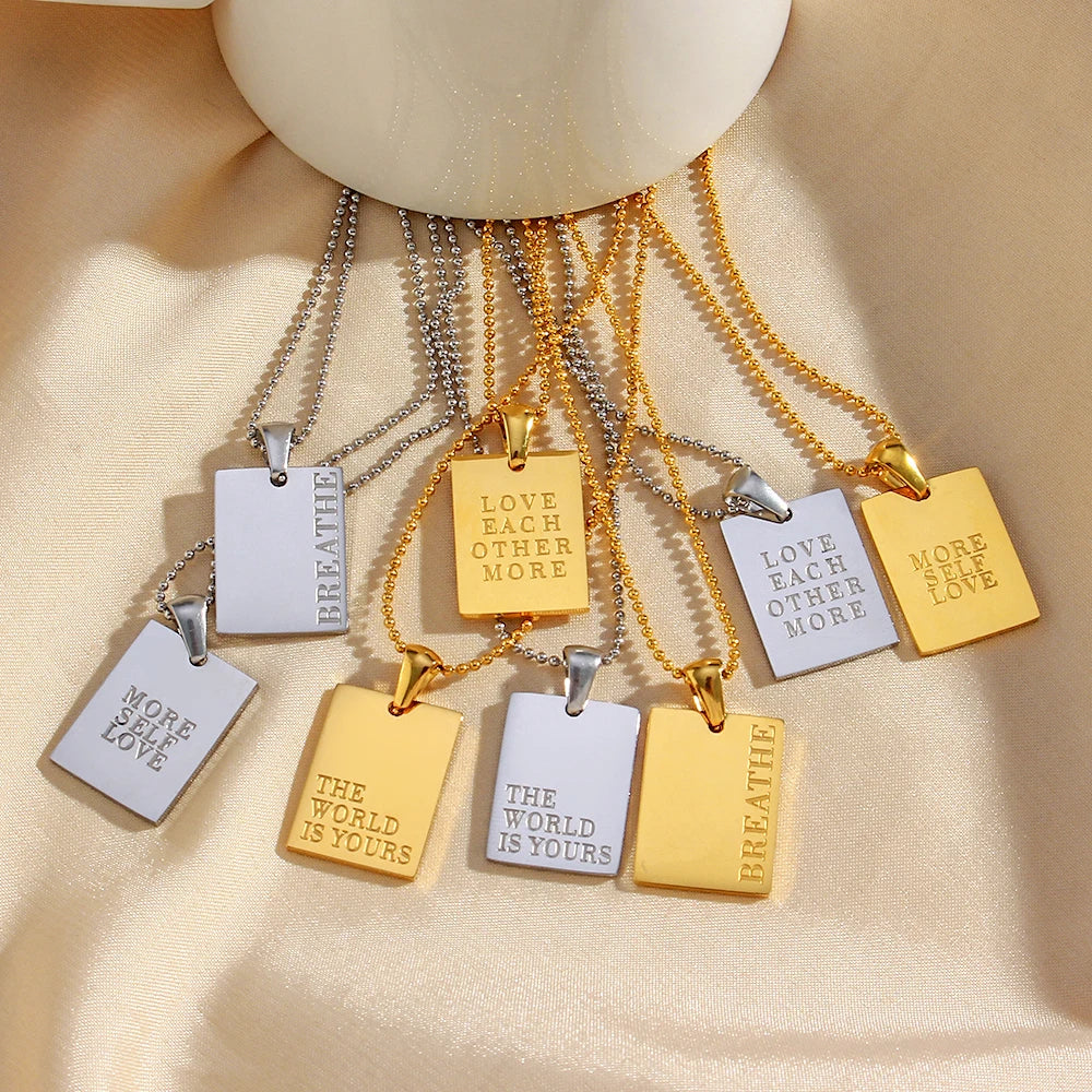 The World Is Yours Necklace